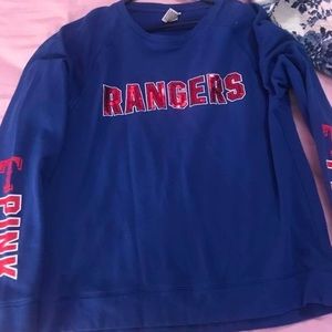 Texas Rangers Pink sweatshirt